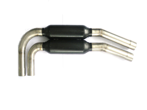 Double coude avec silencieux - 884.00 HT