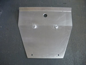 Protège carter alu (4.8 kg) - 225.00 HT