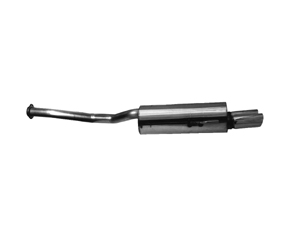 Silencieux AR avec sortie double OO diamètre 76mm (raccord montage inclus)- 416.56 HT