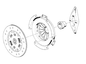 Kit embrayage Origine - 711.41 HT