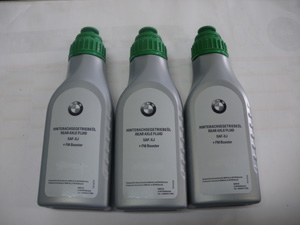 Bidons 0.5L huile spéciale pont (préconisé BMW) pour pont bruyant pendant manœuvres 3 bidons x 40.83 = 122.49 HT