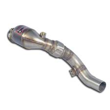 Turbo Descente tube + Catalyseur métallique Droite
Compatible avec le système