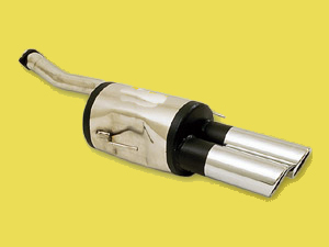 Silencieux AR gauche Inox OO (diamètre 90)* = 587.00 HT