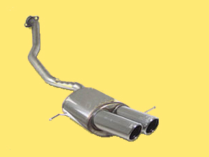 Silencieux AR Inox gauche MAGNUM OO (diamètre 90) * - 769.00 HT